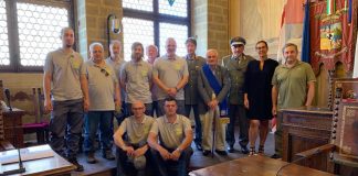 Ad Arezzo cerimonia di giuramento di dieci nuove guardie venatorie volontarie Enalcaccia